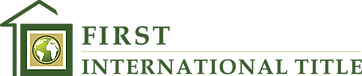 First International Title Logo